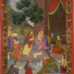 18th century Mughal style painting of the Virgin Mary in the British Museum; Image source: bbc; Artist Name: Unknown