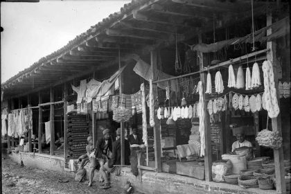 Historical photo of the city of Rasht