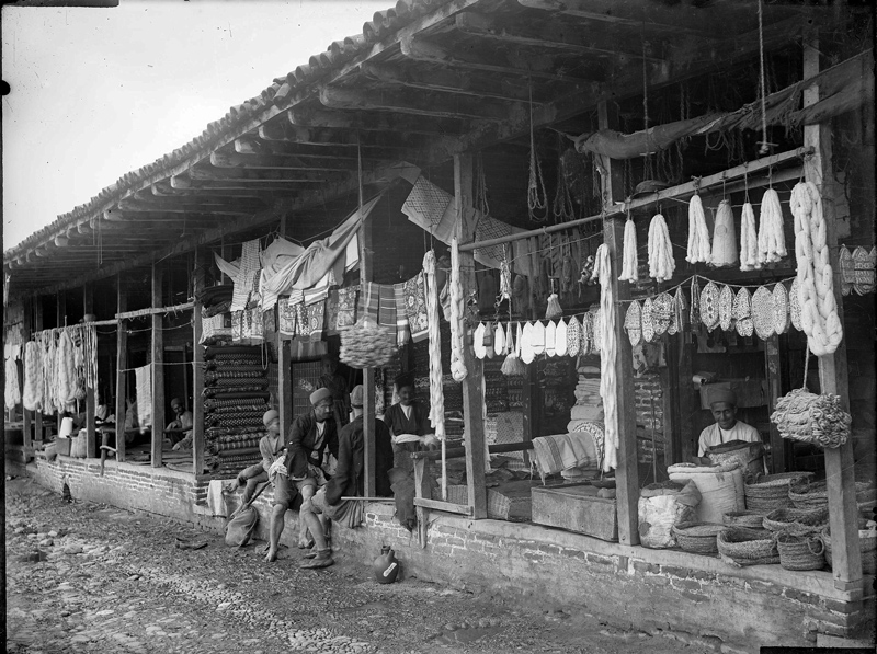 Historical photo of the city of Rasht