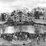 Tehran citadel square in the Qajar period