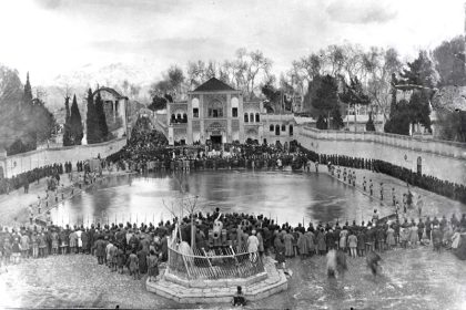 Tehran citadel square in the Qajar period