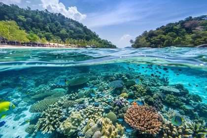 Thailand's coral islands; Paradise for diving and rest