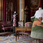 A cat -design shirt at the Louvre Museum in Paris