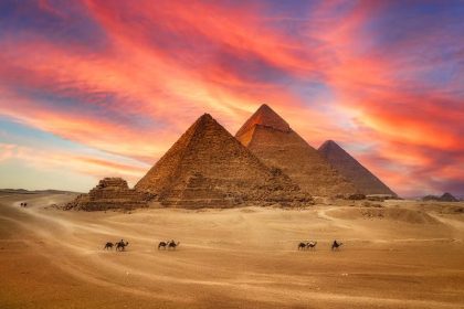 Egypt Pyramids, Photo Source: Popularmechanics.com, Photographer: Unknown