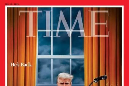 Time cover image of Trump: He's back