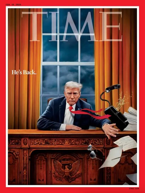 Time cover image of Trump: He's back