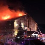 Hotel fire in Türkiye
