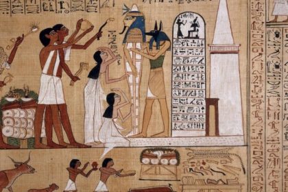 Pictures of the celebration of the year in ancient Egypt; Photo source: csa-living.org. Photographer: Unknown