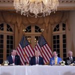 Trump talked about Greenland and drones in Florida