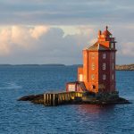 Red Sailor Lighthouse in Norway; Photo source: Wikimedia; Photographer: Gordon Leggett