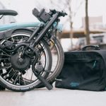 folding bike with bag; Photo source: xvkdfashion.shop site. Photographer: Unknown