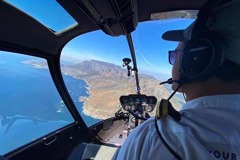 Helicopter tour report in South Africa; A luxury trip above the sky