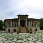 Panoramic photo of Afif Abad garden. Photographer: Mehran peiravynejad