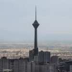 Milad tower in clean air. Photographer: Mohammad Khodabakhsh
