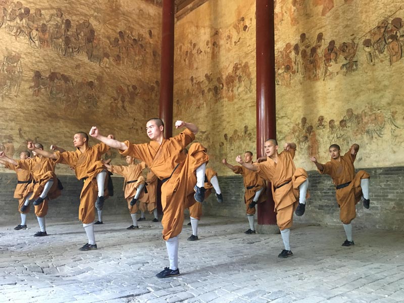Martial hall in Shaolin Temple; Photo Source: ualberta.ca; Photographer: Unknown