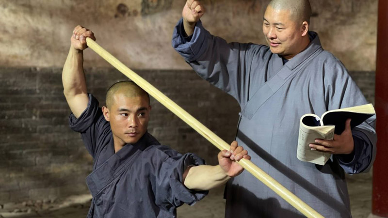 The masters of the Shaolin Temple; Photo Source: shaolinTemplehenan; Photographer: Unknown