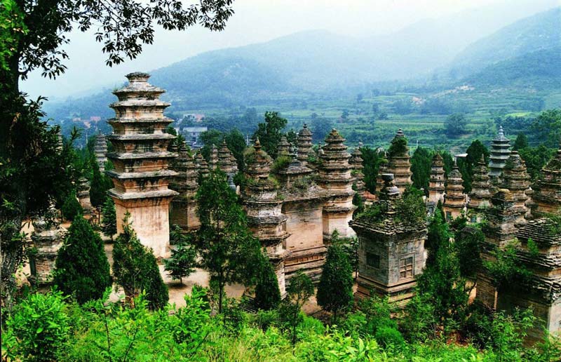 Pagoda Forest in Shaolin Temple; Photo Source: chinatoptrip.com; Photographer: Unknown