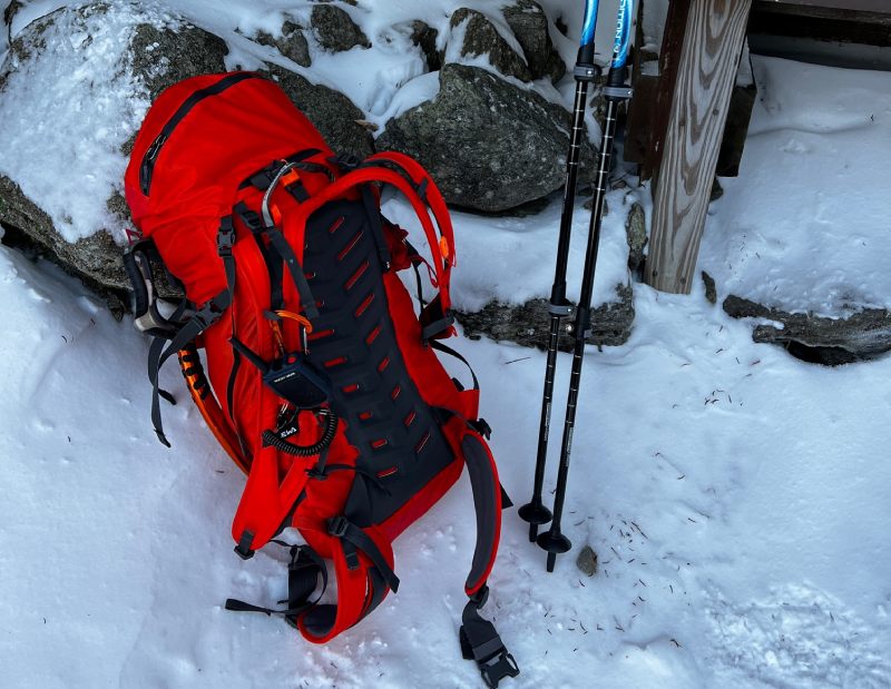 Mountaineering backpack for adverse weather conditions. Source: Northeastalpinestart.com; Photographer: Unknown