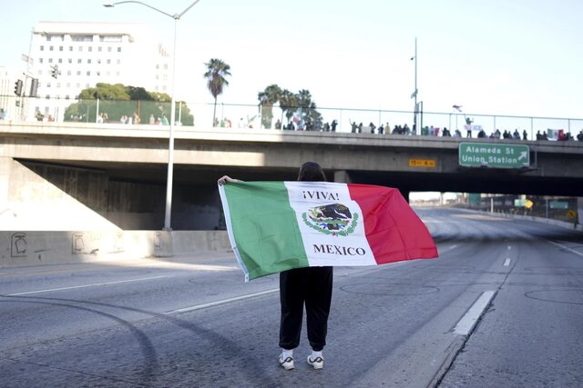 Widespread march of protesters in the US against the dismissal of immigrants