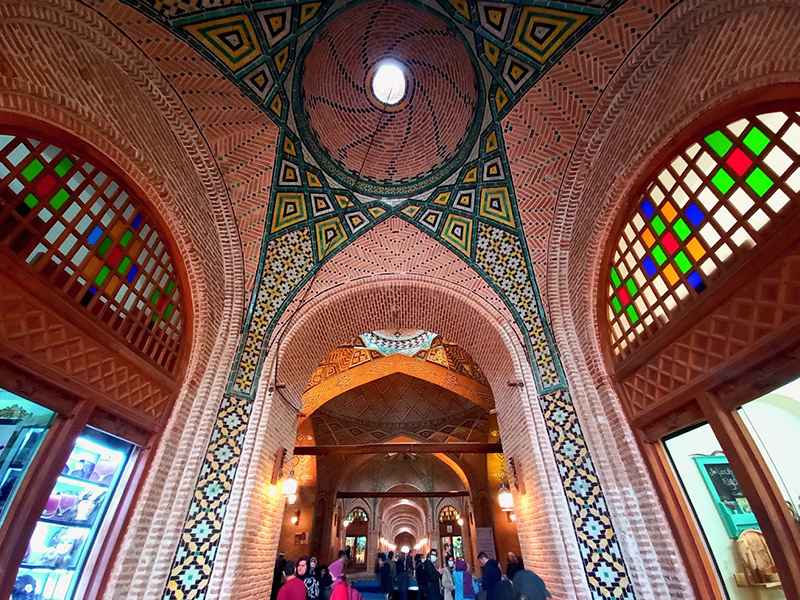 Qazvin Market Architecture, Photo Source: Google Map, Photographer: Moein