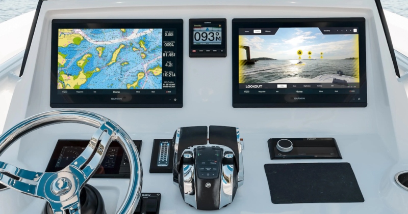 Advanced navigation system in the boat; Photo Source: Forbes.com. Photographer: Unknown