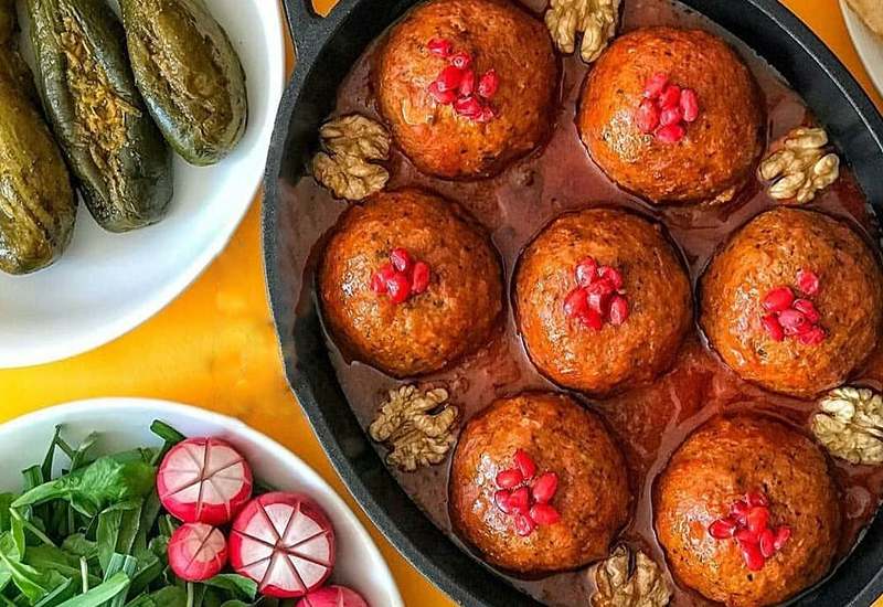 Shirazi Peach Dumplings, Photo Source: IRNA.IR, Photographer: Unknown