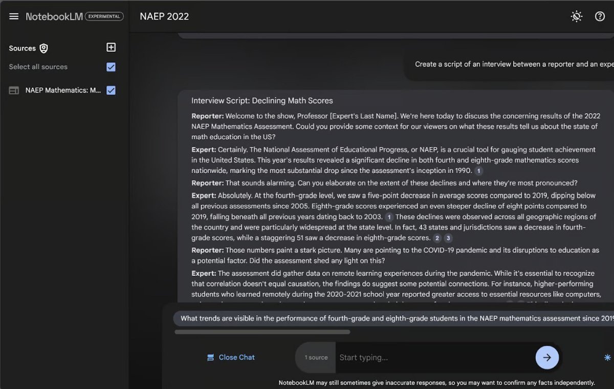 We can request special notes for notes such as interviews.