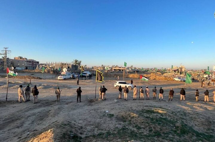 Qassam forces settled in the exchanges of the captives in southern Gaza+ Movie and Photo