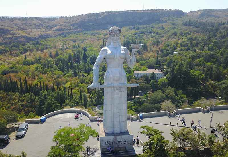 Tbilisi Mother's Peace Statue, Photo Source: Heroesofadventure.com, Photographer: Unknown
