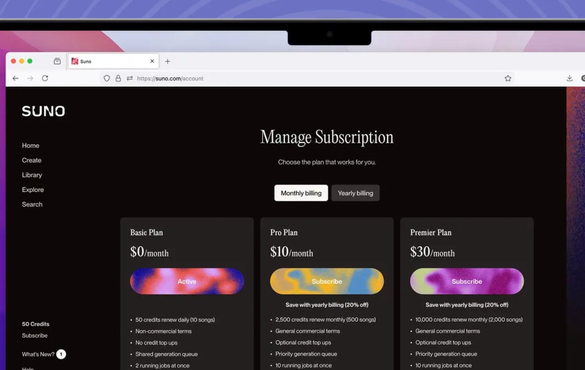 Is Suno's Suno (Suno) free?