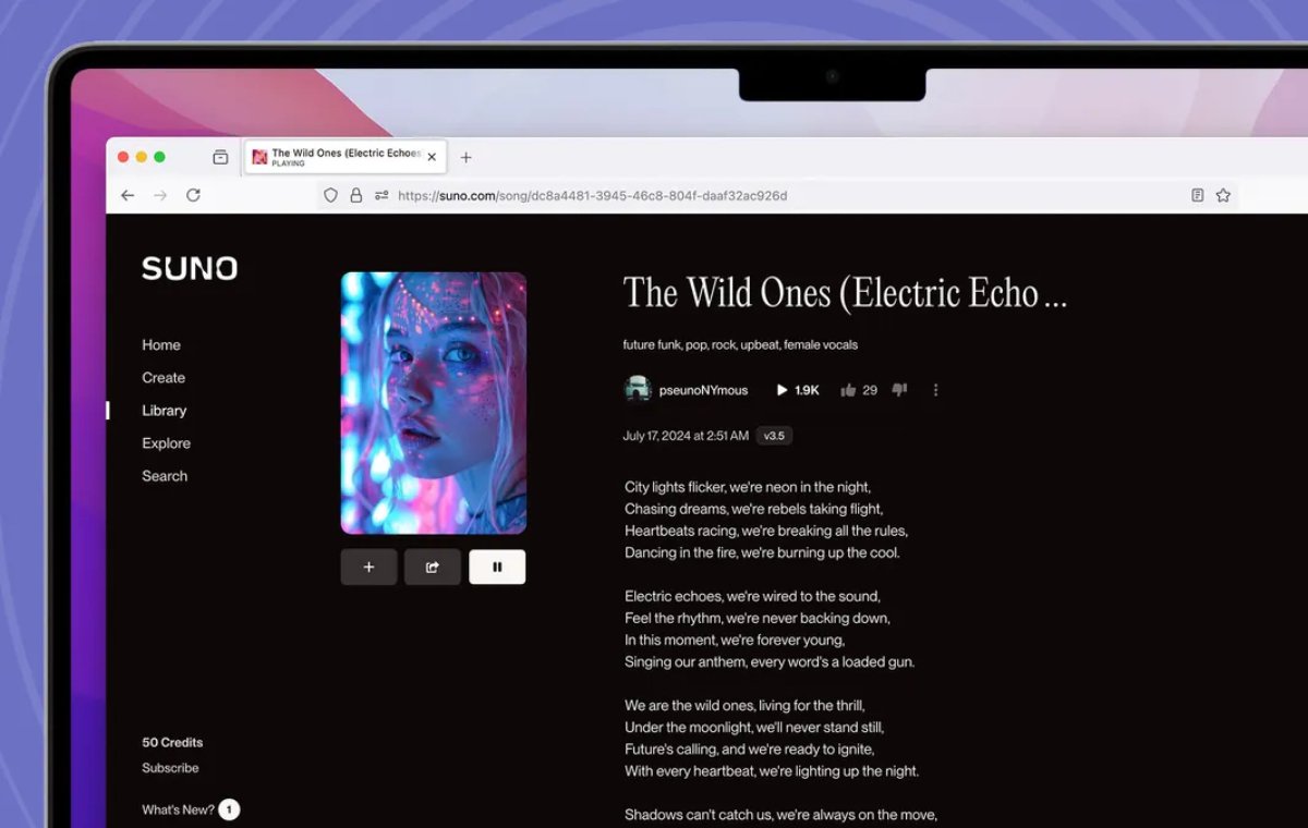 Who is the ownership of Sono's artificial intelligence songs?