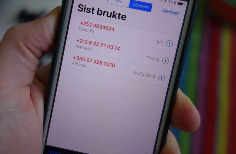 Missing calls on the phone with different prefixes of countries; Photo Source: Linkedin, Photographer: Unknown