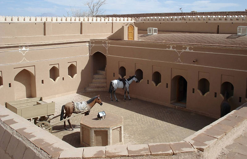 The printing house of Maybod; Photo Source: Visitiran; Photographer's name: Unknown