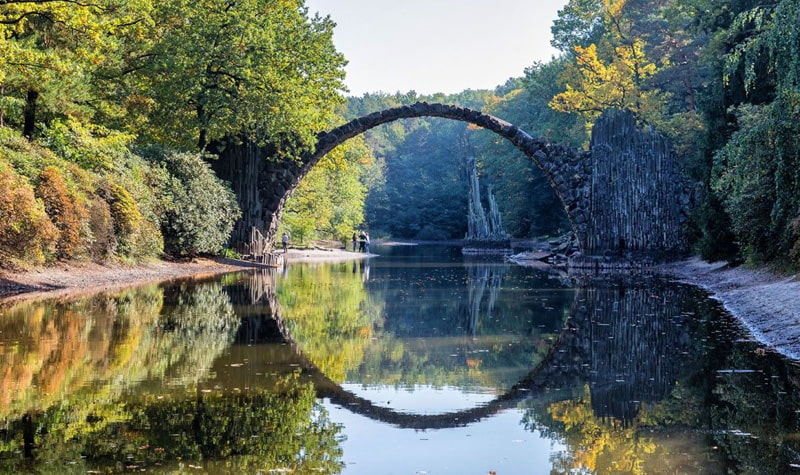Rakotzbrücke Bridge in Germany