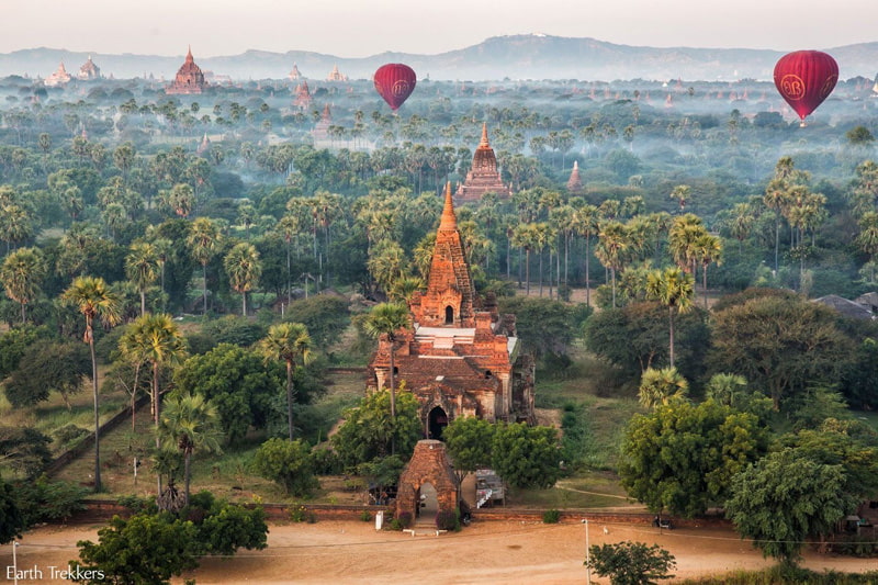 Mystical land in Myanmar