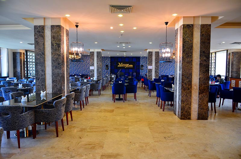 Kish Mirage Hotel Restaurant; Photo Source: Tripadvisor; Photographer: Unknown