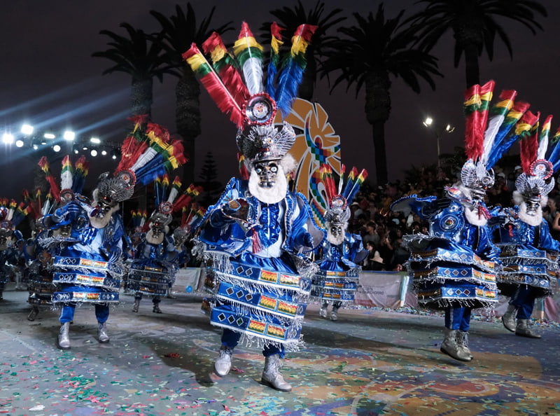 Dancers at the Festival Con La Fuerza del Sol 2025; Photo Source: Theguardian; Photographer Name: Chrisian Jamett Ibarra