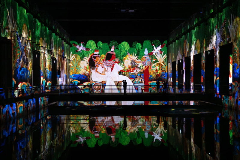 Preview of the Egyptian Digital Pharaohs Exhibition in France; Photo Source: Theguardian; Photographer Name: Philippe Lopez