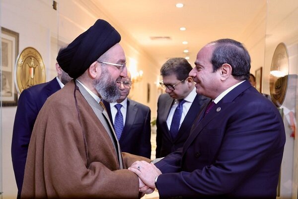 Ammar Hakim's consultations with the Egyptian President