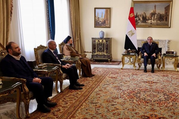 Ammar Hakim's consultations with the Egyptian President