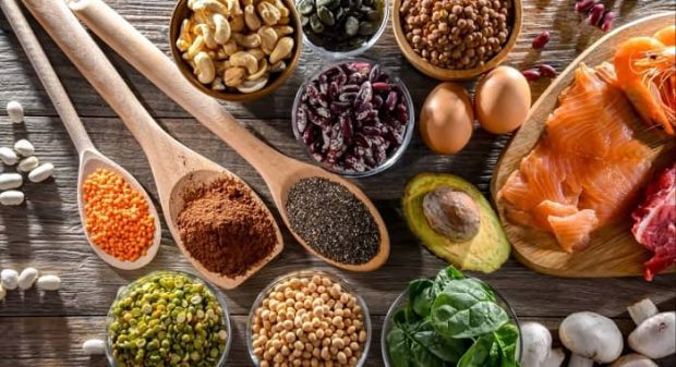 Food and supplements containing zinc