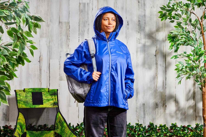 Lightweight and waterproof jacket for travel; Photo Source: Travelandleisure.com. Photographer: Unknown