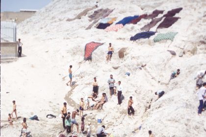 Carpet washing at Ali's spring