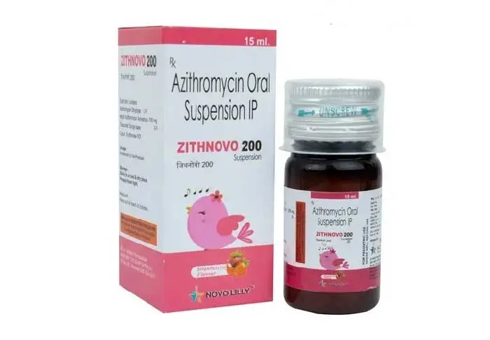 What is azithromycin syrup for?