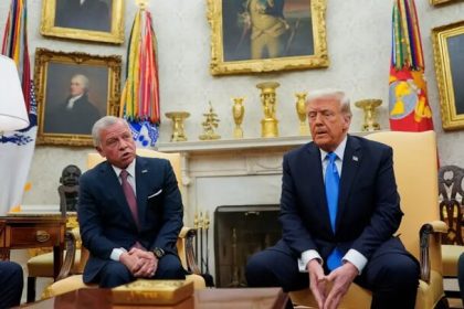 Jordanian King's severe nervous ticks at meet with Trump