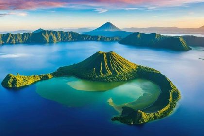 Lake Tal; Where the volcano and the spectacular nature come together