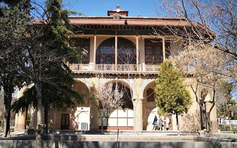 Chehelston Qazvin Palace, Photo Source: Google Map, Photographer: Pouya Sharif