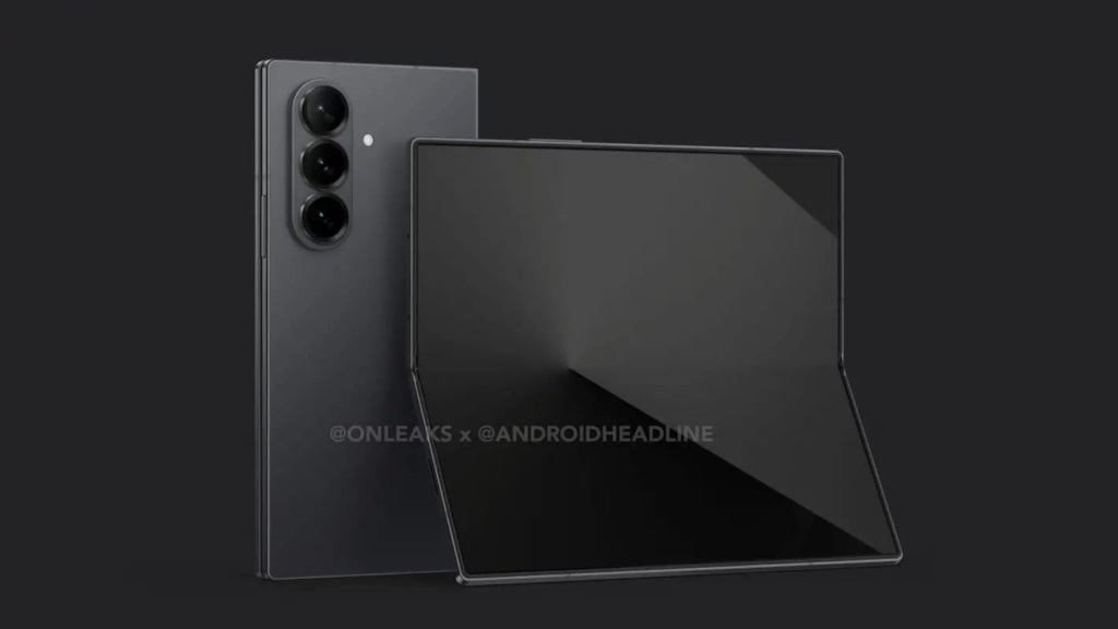The Samsung Galaxy Zed Fold 7 renders released