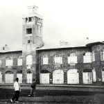 Historical photo of Rasht Municipality Square