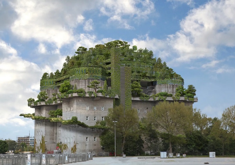 Rorb Hotel at Nazi Hamburg; Photo Source: Bunker-Stpauli.de site; Photographer: Unknown